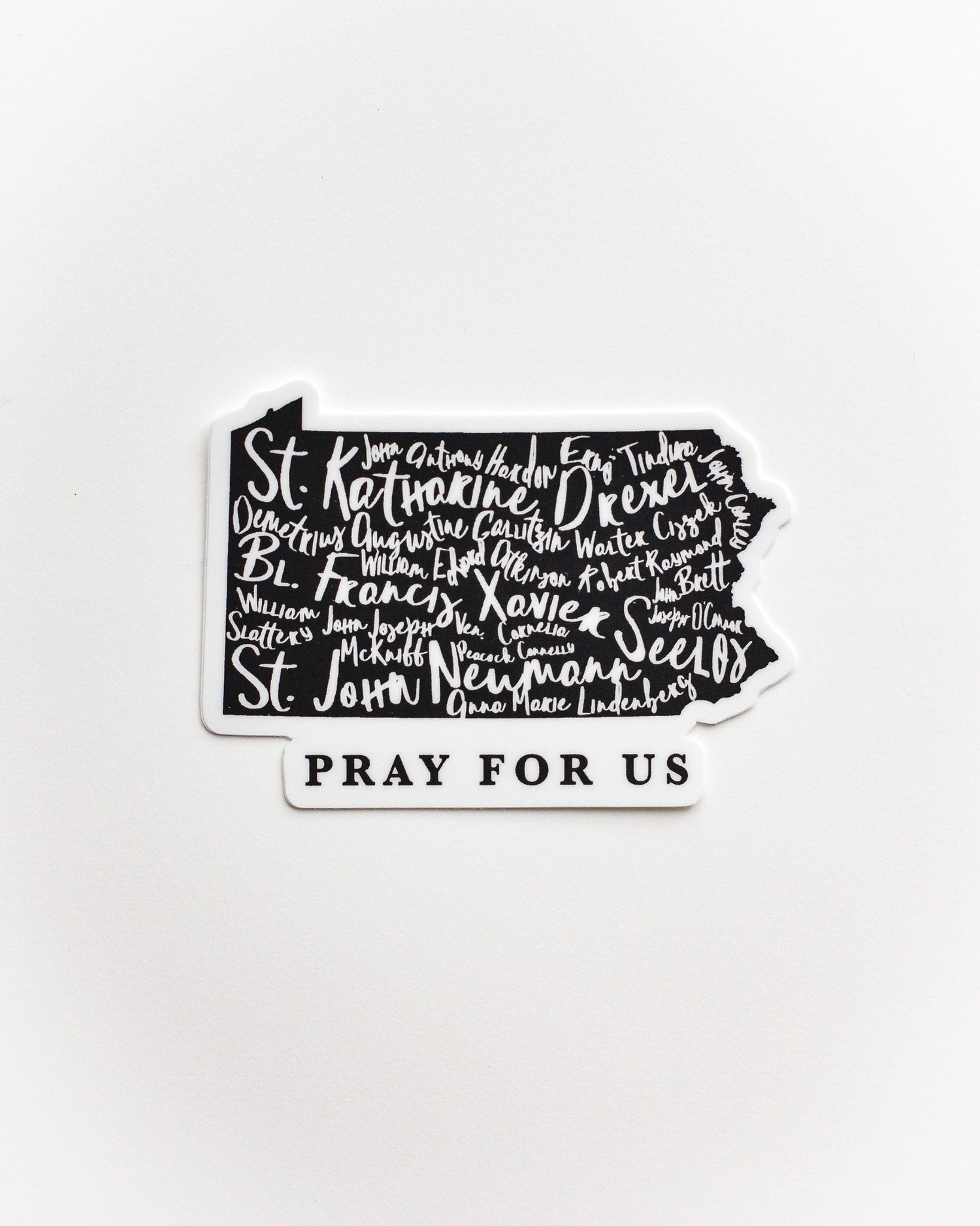 Pennsylvania Saints Catholic Sticker