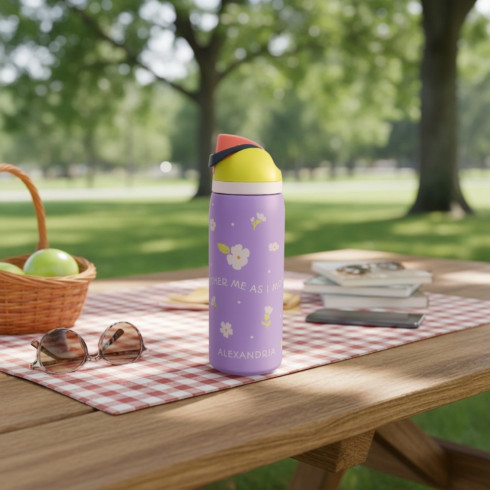 Personalized Mary Mother Me Moms Water Bottle