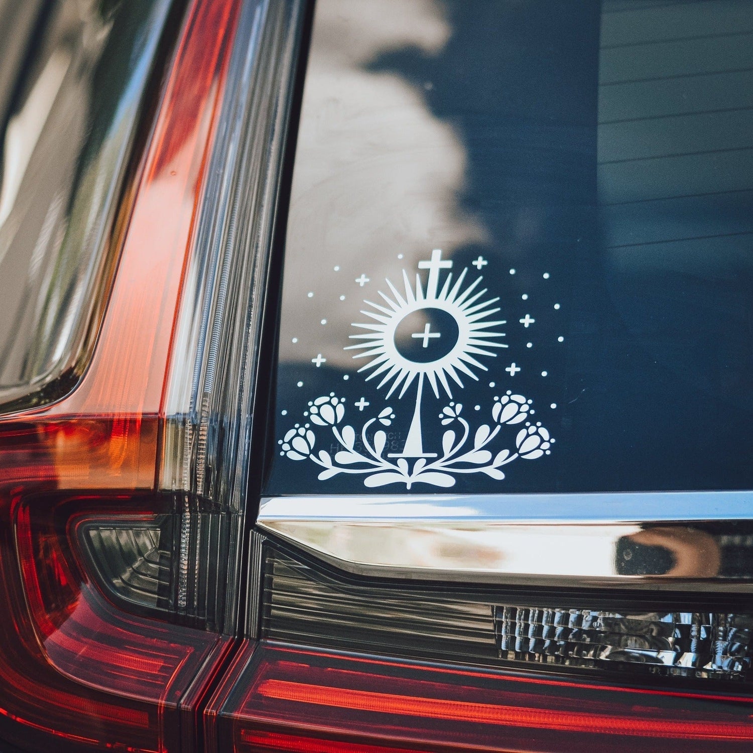 Eucharistic Revival Catholic Car Decal