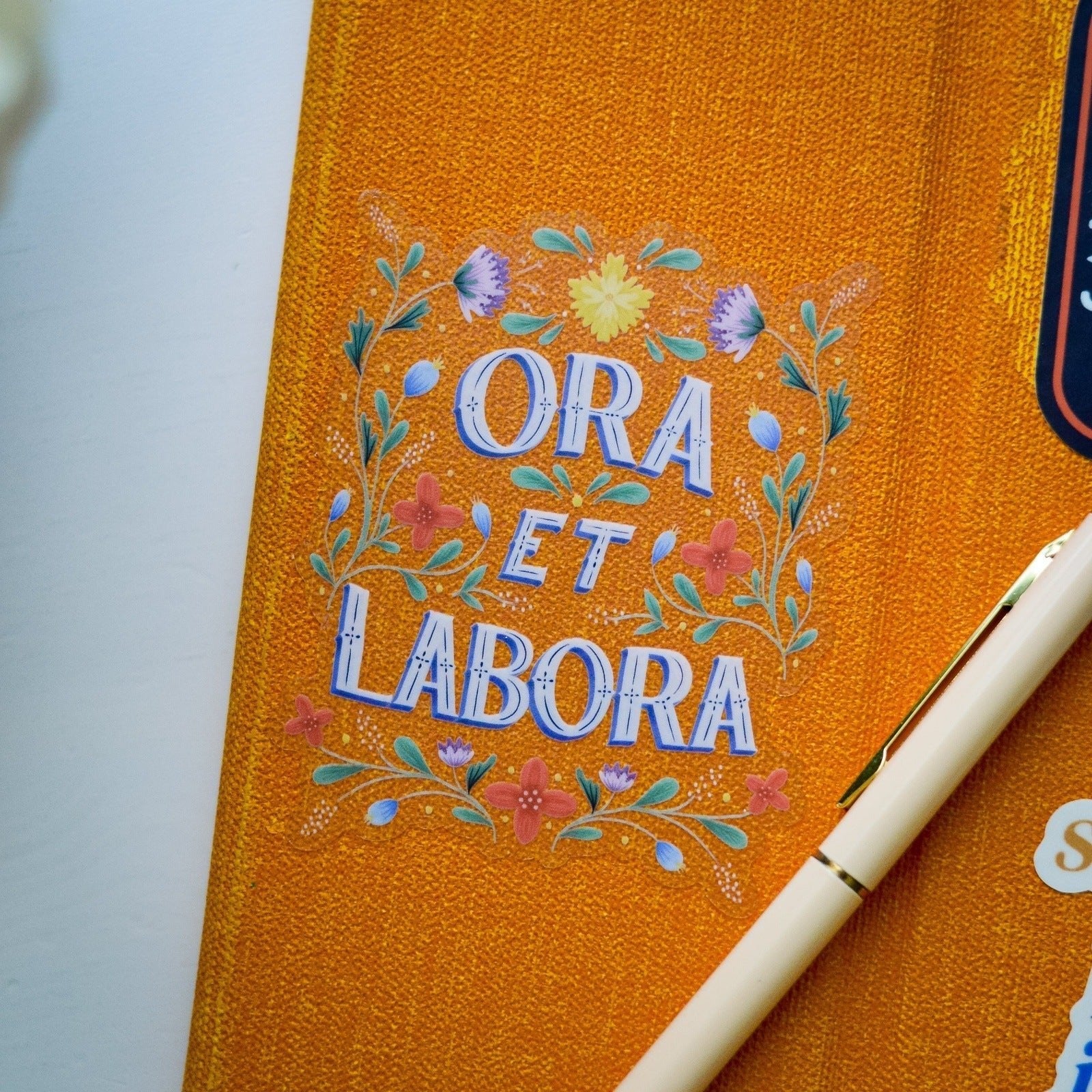 Ora Et Labora Catholic Sticker