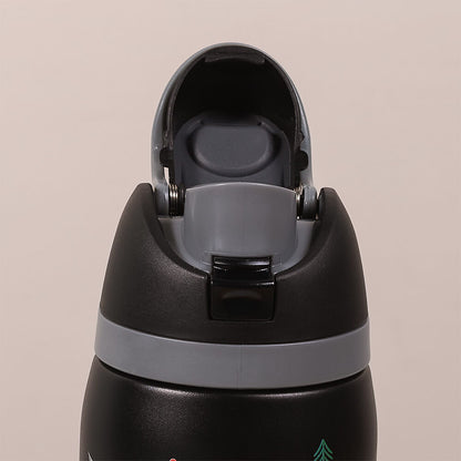 Personalized Black Confirmation Water Bottle
