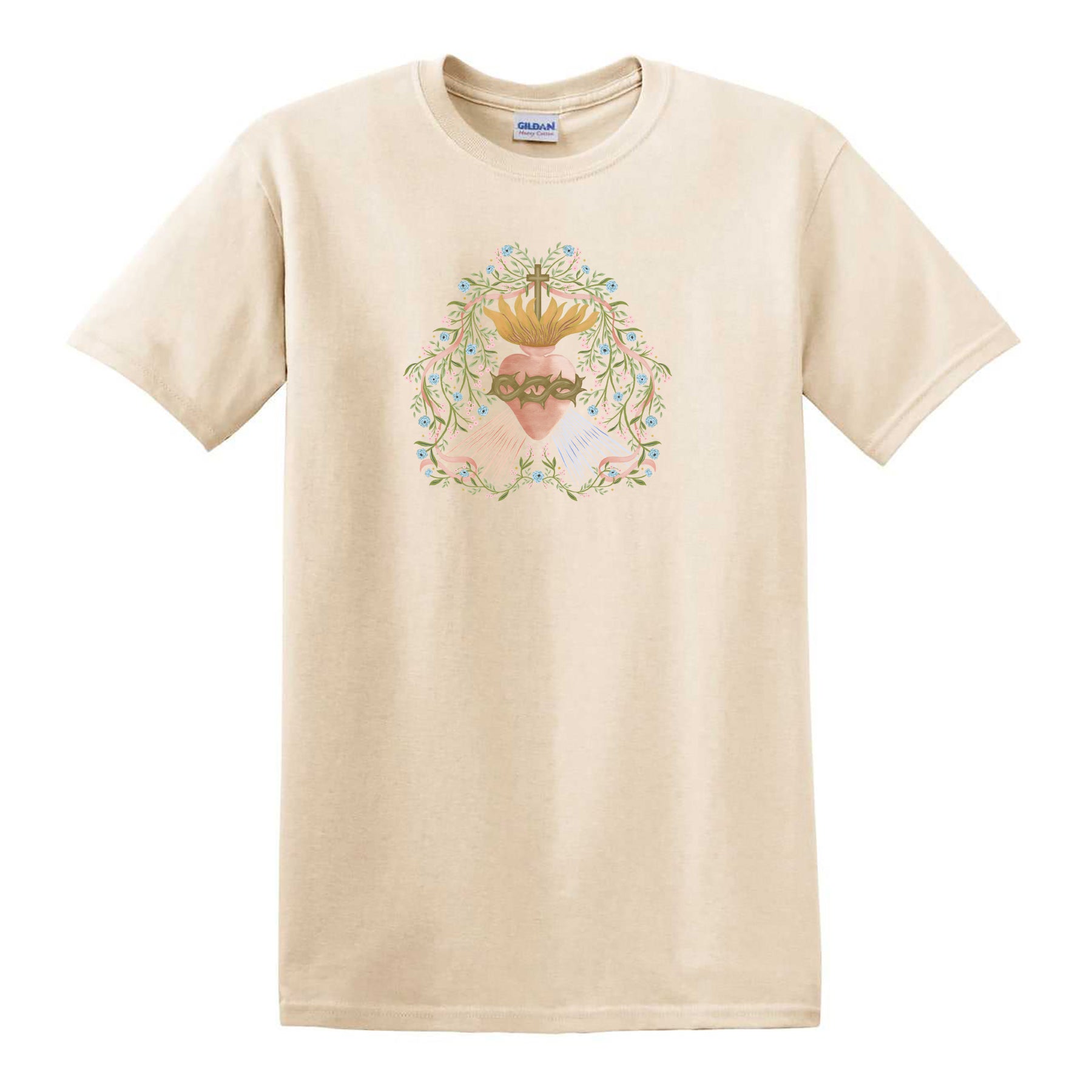 Divine Mercy Sacred Heart Devotional T-Shirt