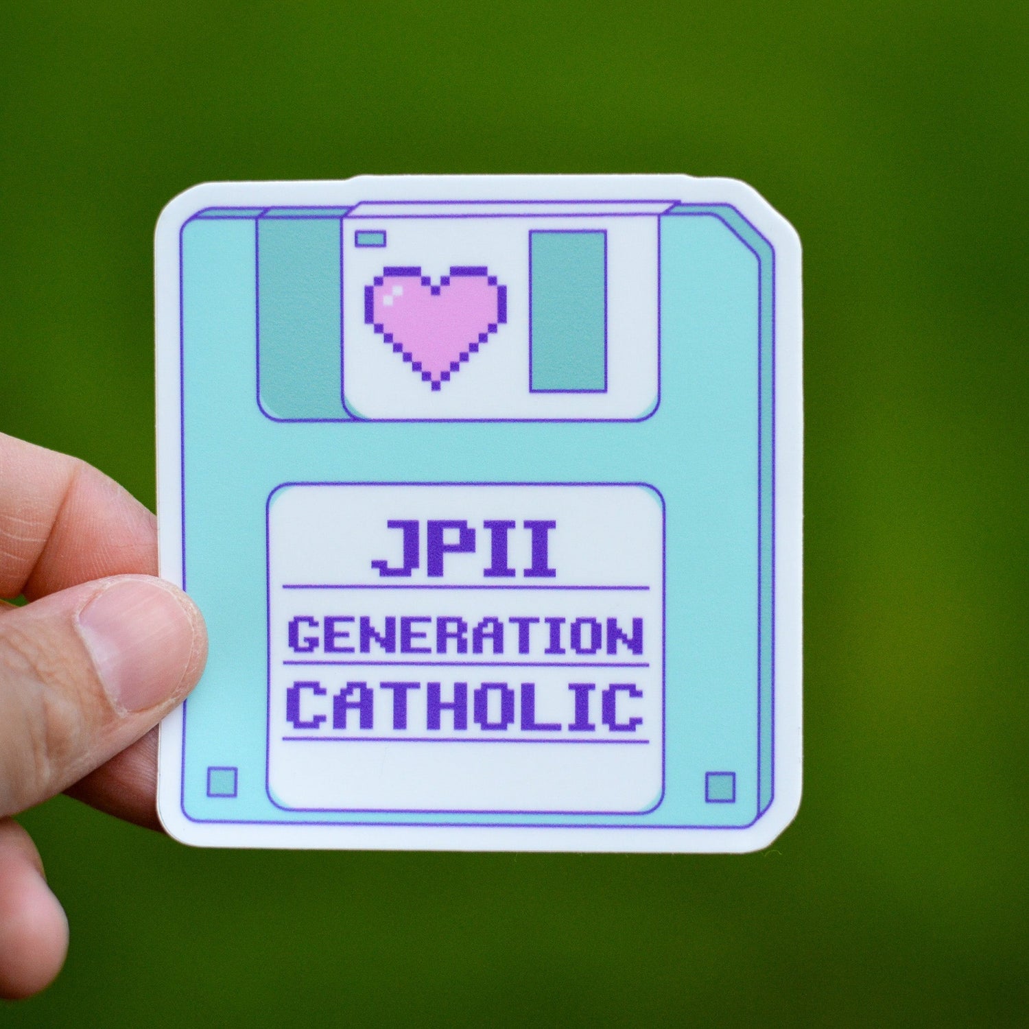 Pope St. John Paul II Generation Catholic Sticker