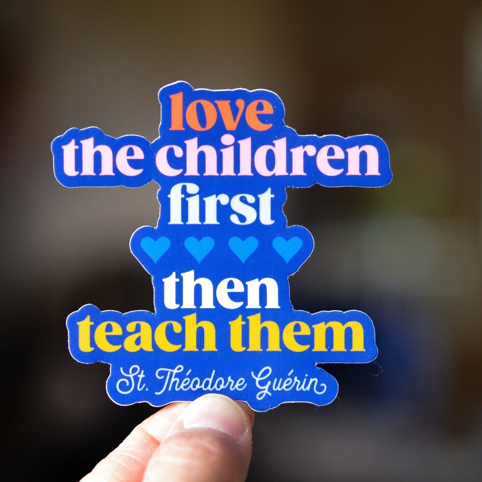 St. Théodore Guérin Vinyl Sticker