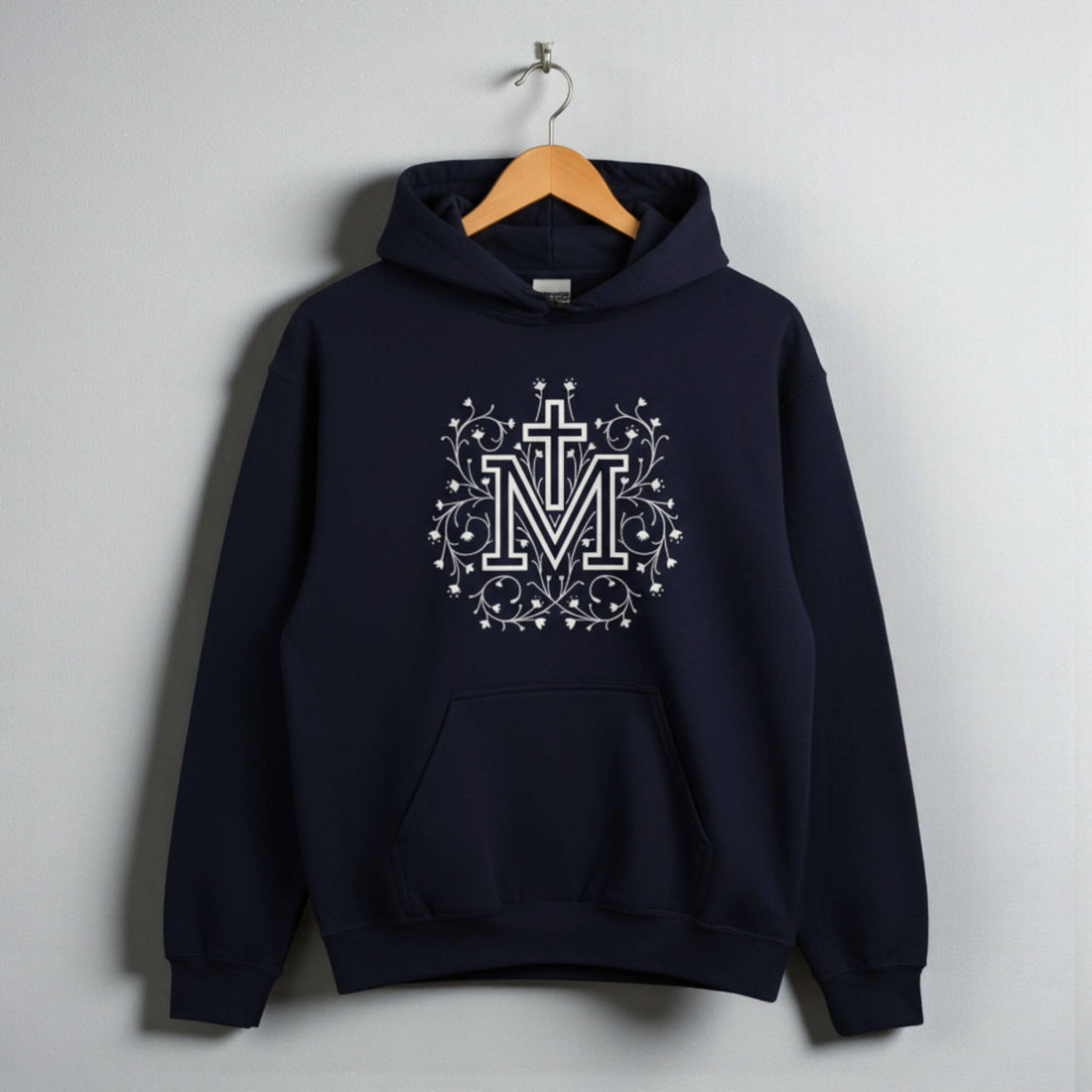 Totus Tuus Marian Cross Hoodie