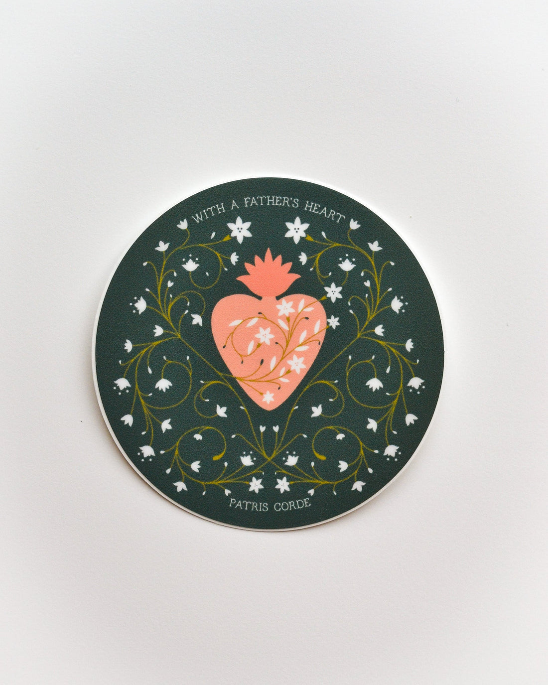 Chaste Heart of St. Joseph Catholic Sticker