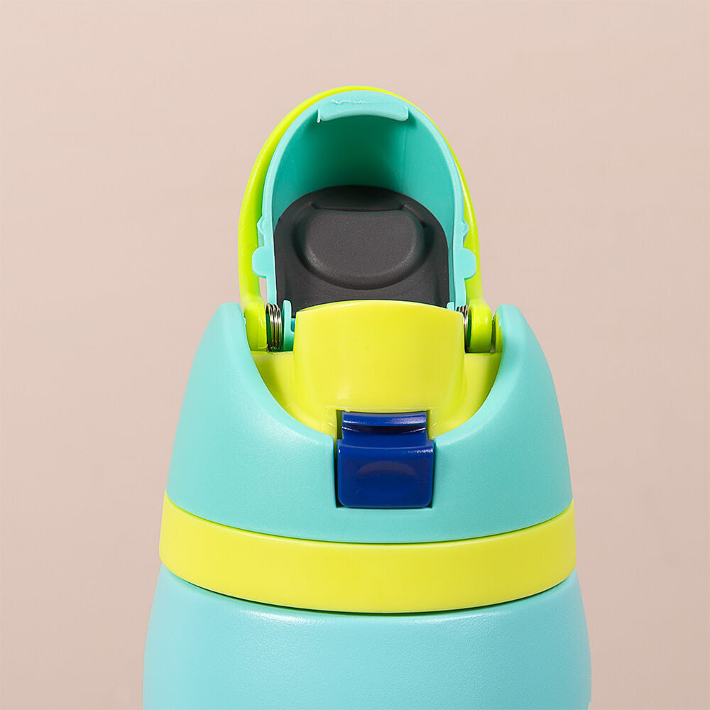 Personalized Teal First Communion Water Bottle