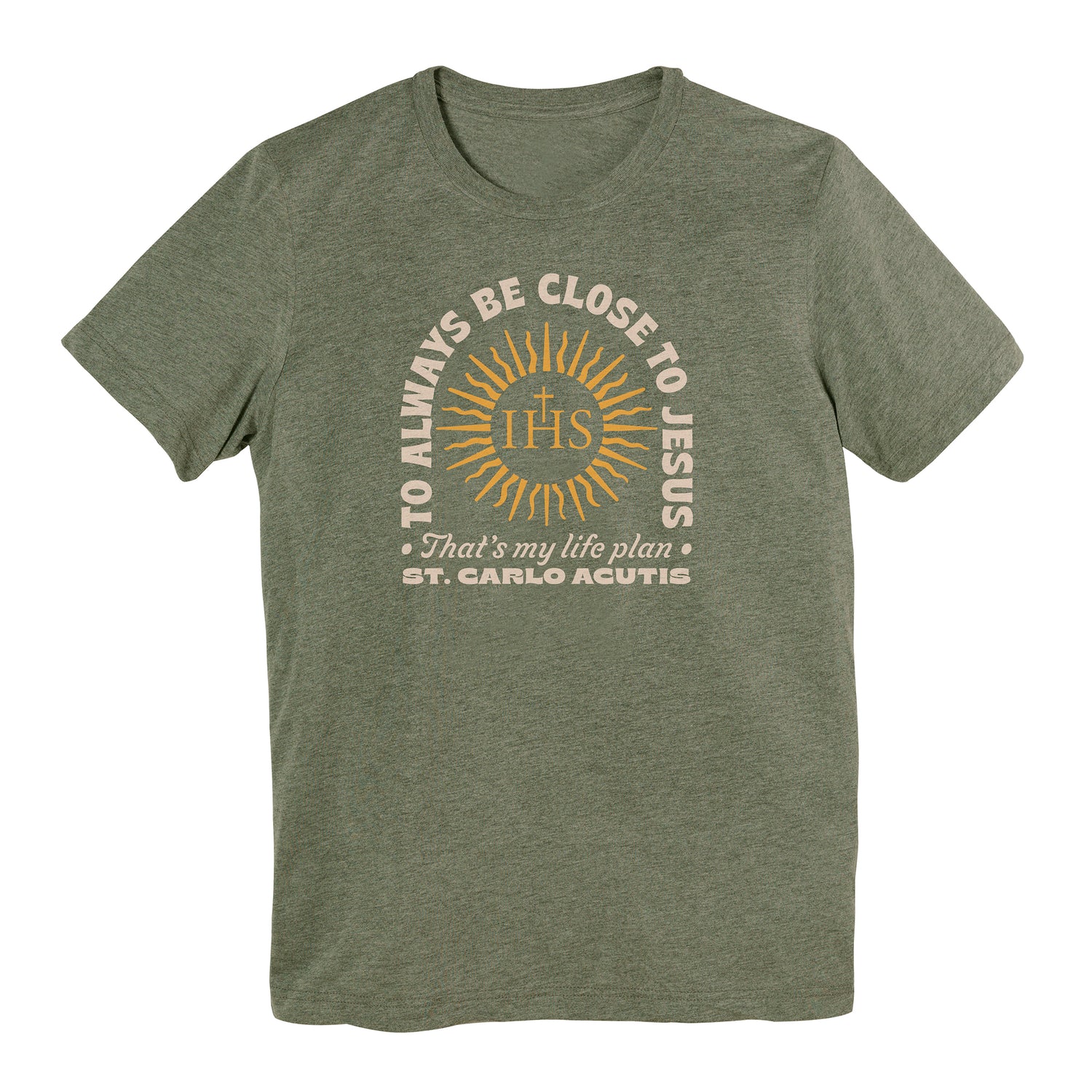 Carlo Acutis Life Plan T-shirt