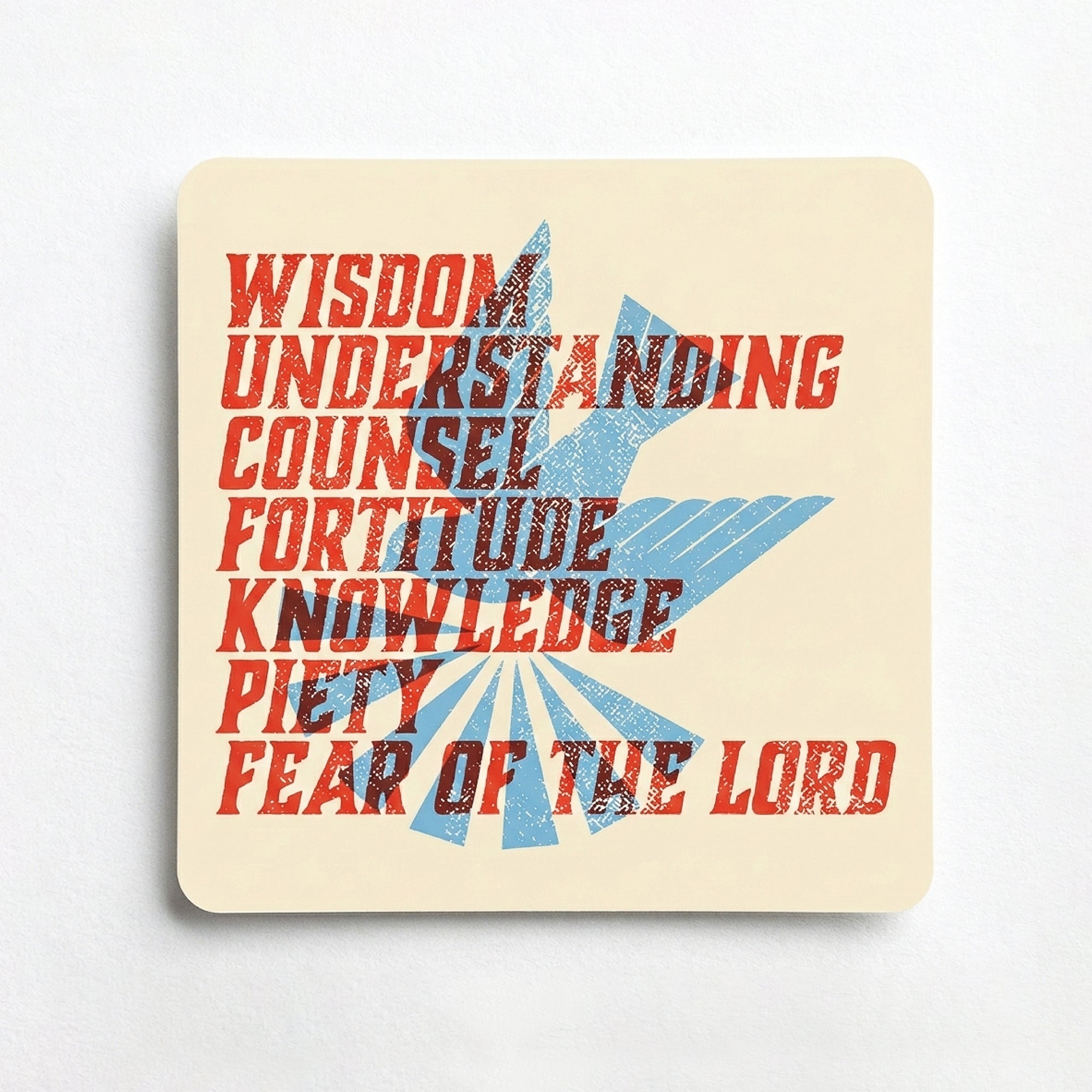 7 Gifts of the Holy Spirit Confirmation Vinyl Sticker
