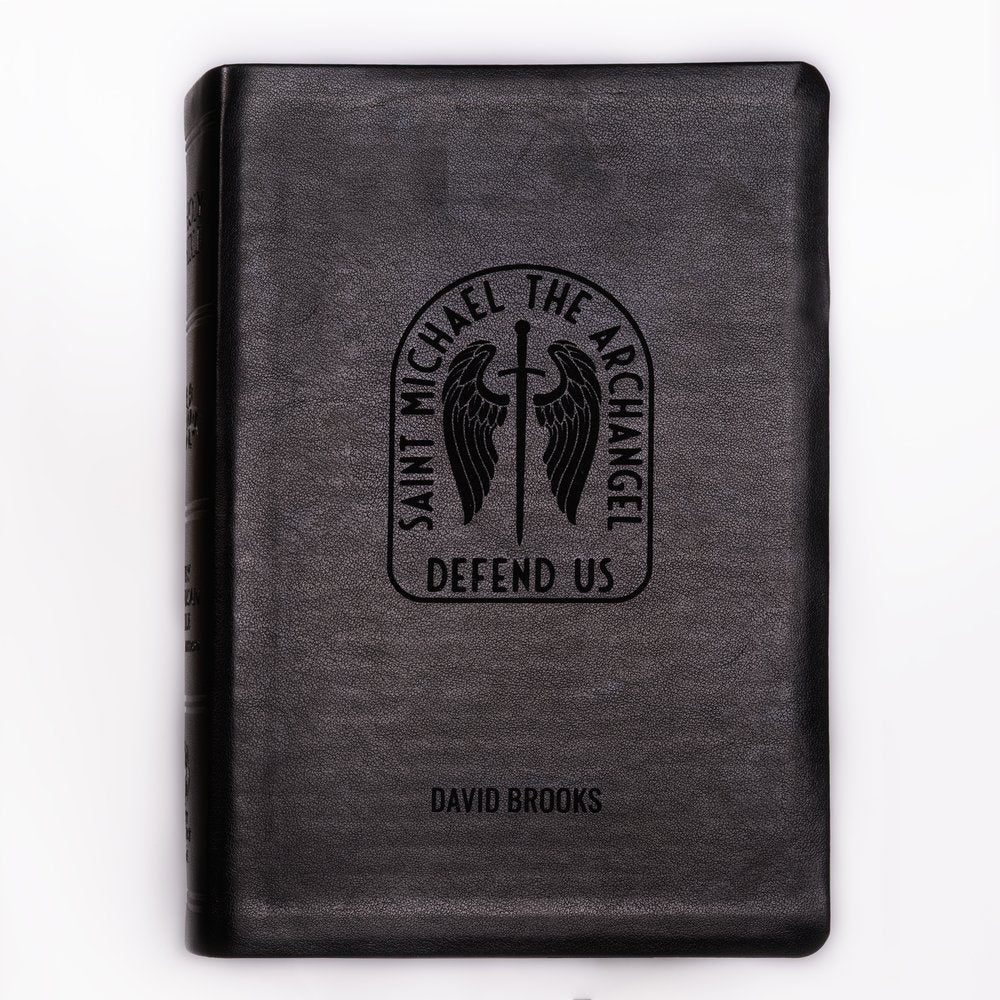Personalized St. Michael Sword &amp; Shield Bible