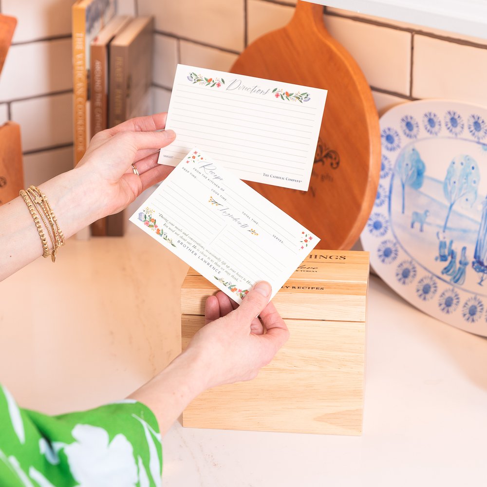 Lift Up Your Heart Recipe Cards