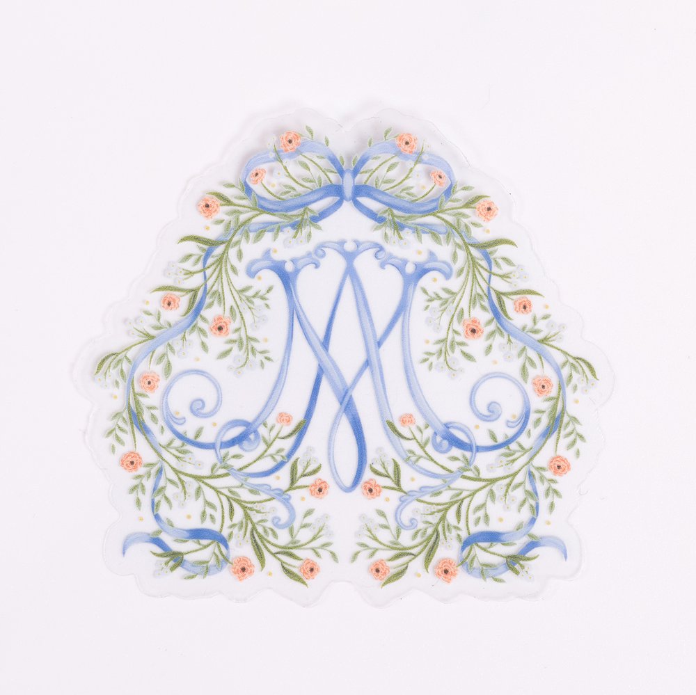 Auspice Maria Clear Vinyl Sticker