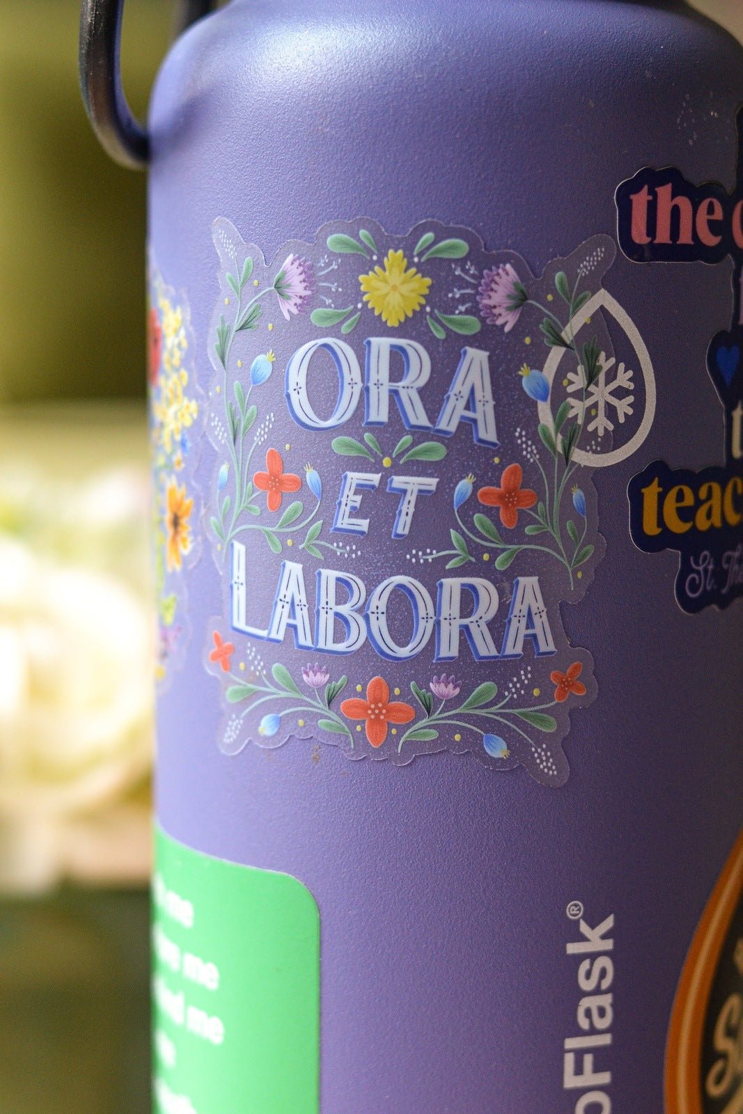 Ora Et Labora Catholic Sticker