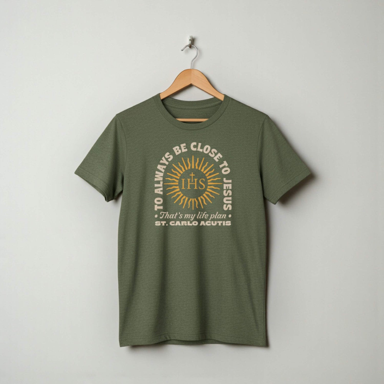 Carlo Acutis Life Plan T-shirt