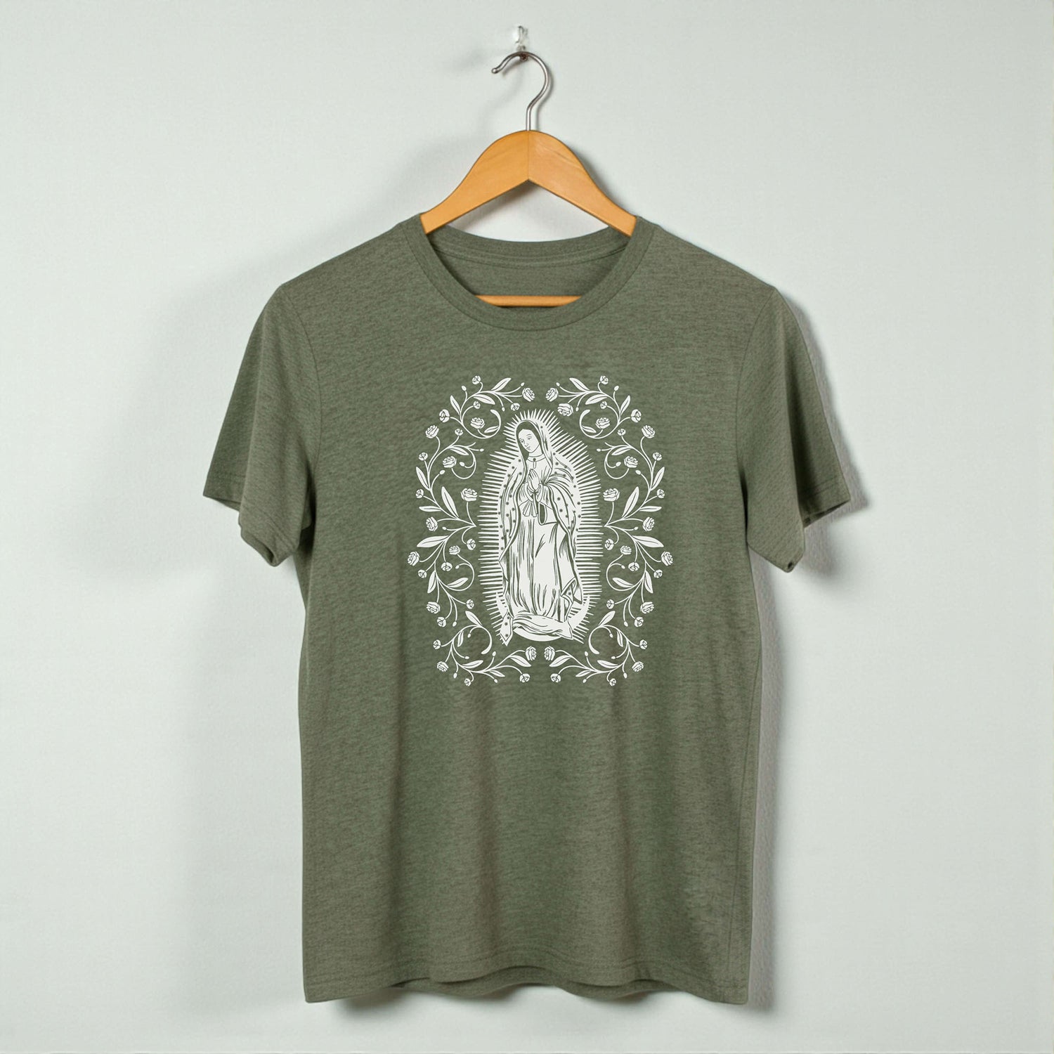 Our Lady of Guadalupe in Roses T-Shirt