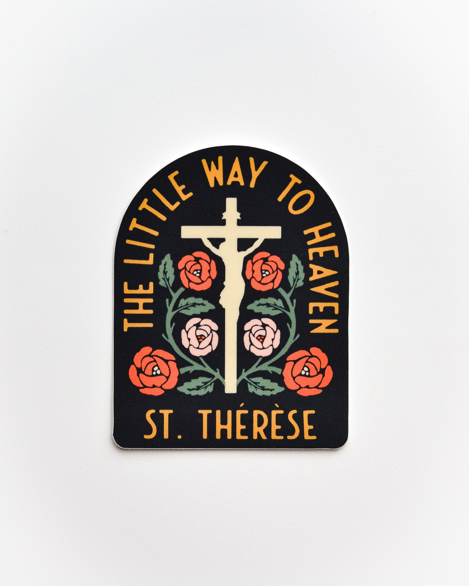 St. Thérèse Little Way to Heaven Catholic Sticker