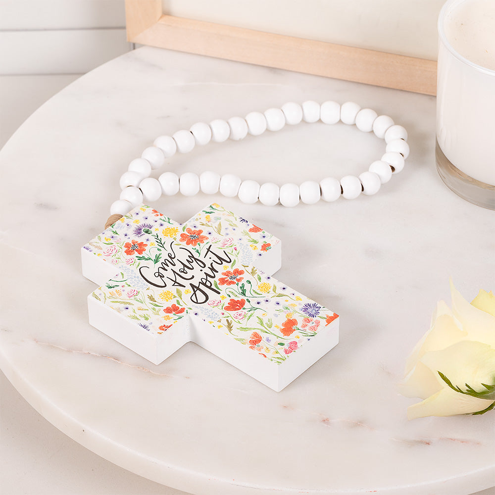 Come Holy Spirit Hanging Cross