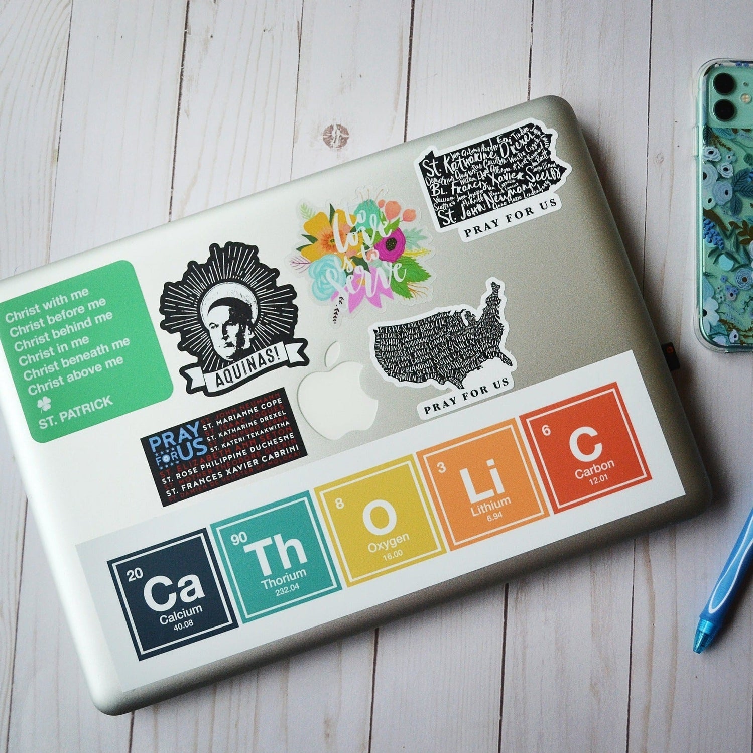 Pennsylvania Saints Catholic Sticker - Little Way Design Co.